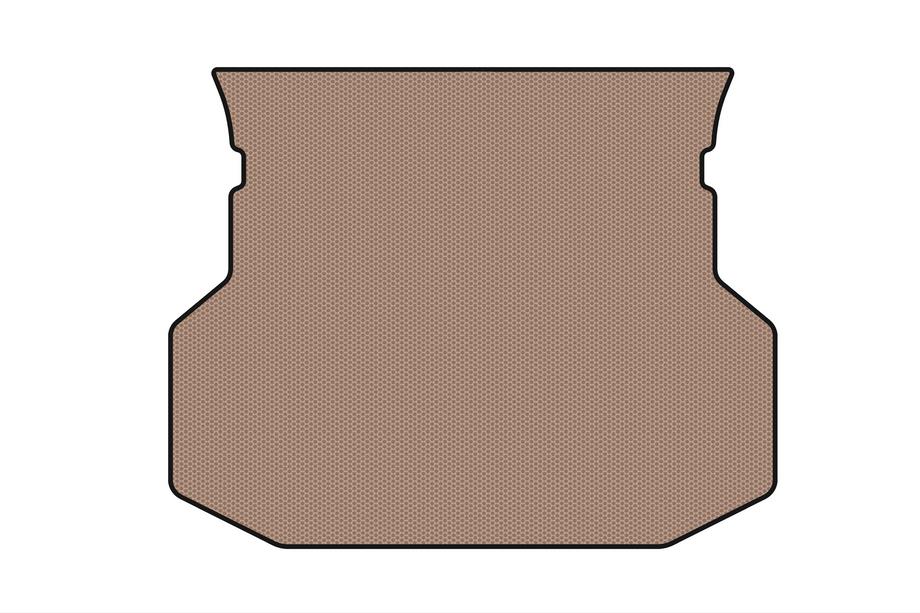 Geely MK 2006-2014 Alfombrilla de goma para maletero Carsuit (SD, beige) Foto 1