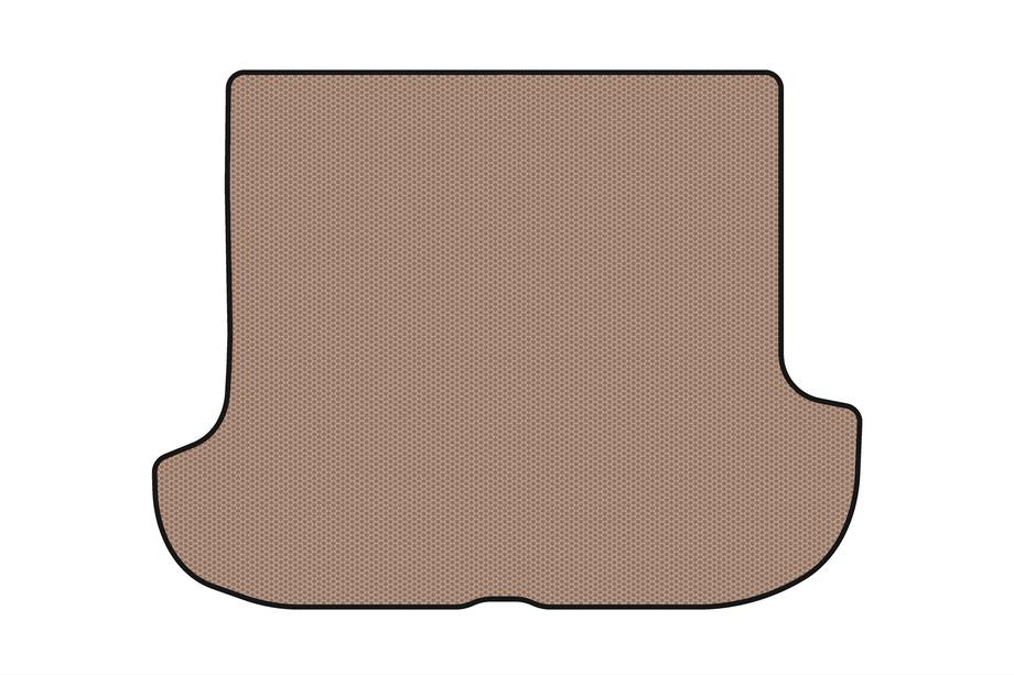 Hyundai Terracan 2001-2007 Alfombrilla de goma para maletero Carsuit (Beige) Foto 1