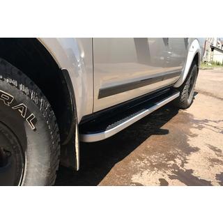 Estribos Laterales Tayga (2 uds., Aluminio) Nissan Navara 2006-2015 foto 4