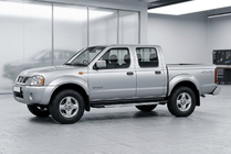 Nissan NP300 1999-2015 Estribos Laterales RedLine V1 (2 uds., Aluminio) foto 1