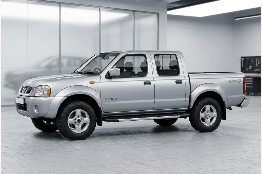 Nissan NP300 1999-2015 Estribos Laterales RedLine V1 (2 uds., Aluminio) Image