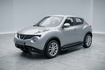 Nissan Juke 2010-2019 Estribos Laterales Allmond Black (2 uds., Aluminio) foto 1