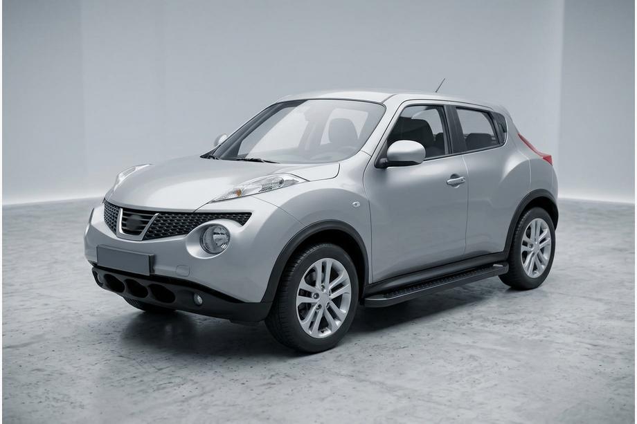 Nissan Juke 2010-2019 Estribos Laterales Allmond Black (2 uds., Aluminio) Image