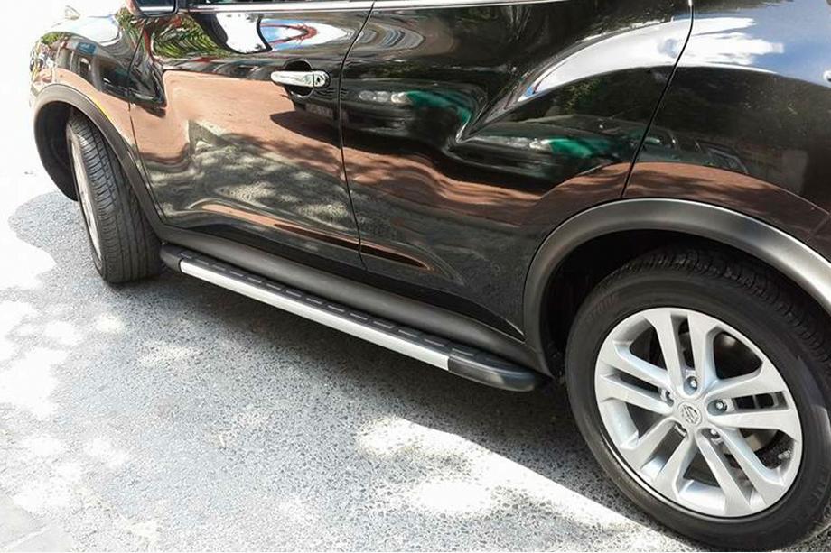 Nissan Juke 2010-2019 Estribos Laterales Duru (2 uds., Aluminio) Image
