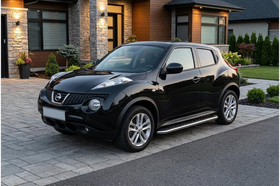 Nissan Juke 2010-2019 Estribos Laterales Maydos V1 (2 uds., Aluminio y Acero Inoxidable) Image