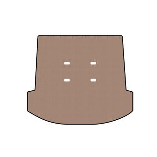 Alfombrilla de goma para maletero Carsuit (Beige) Toyota Fortuner 2006-2015 foto 1