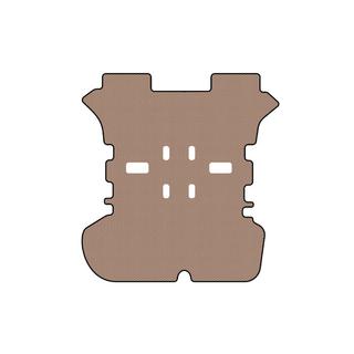 Alfombrilla de goma para maletero Carsuit (Beige) Toyota Previa 2000-2006 foto 1
