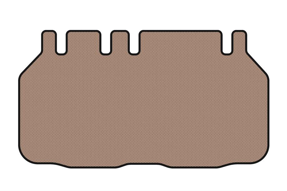 Toyota Previa 2006-2019 Alfombrilla de goma para maletero Carsuit (6 plazas, beige) Foto 1