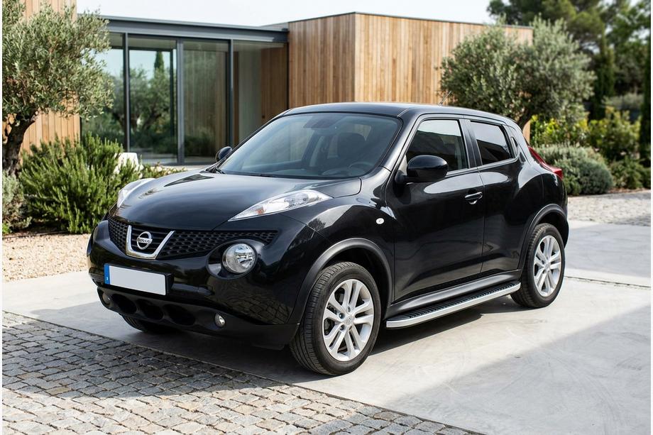 Nissan Juke 2010-2019 Estribos Laterales Tayga Grey (2 uds., Aluminio) Image