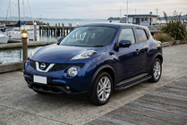 Nissan Juke 2010-2019 Estribos Laterales RedLine Black (2 uds., Aluminio) foto 1
