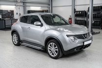 Nissan Juke 2010-2019 Estribos Laterales Rainbow (2 uds., Aluminio) foto 1