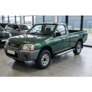 Estribos laterales Allmond Grey (2 uds., aluminio) Nissan NP300 1999-2015 foto 1