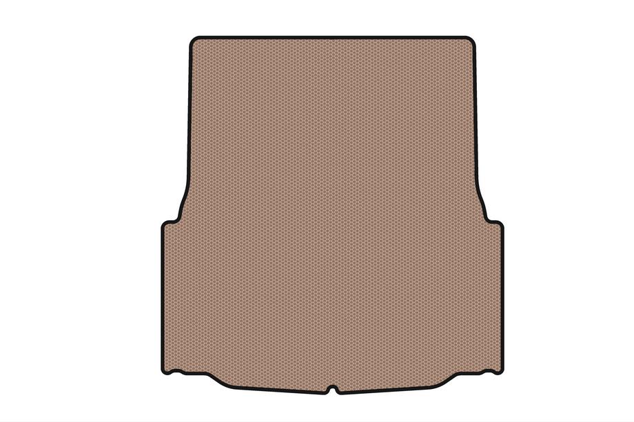 BMW 3 Series E46 1998-2006 Alfombrilla de goma para maletero Carsuit (SD, beige) Foto 1