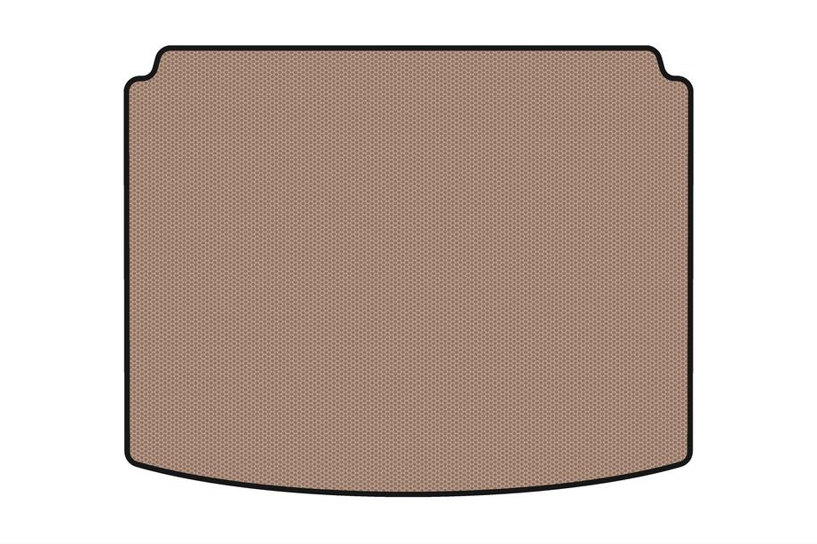 Citroen C-4 2004-2010 Alfombrilla de goma para maletero Carsuit (SD, beige) Foto 1