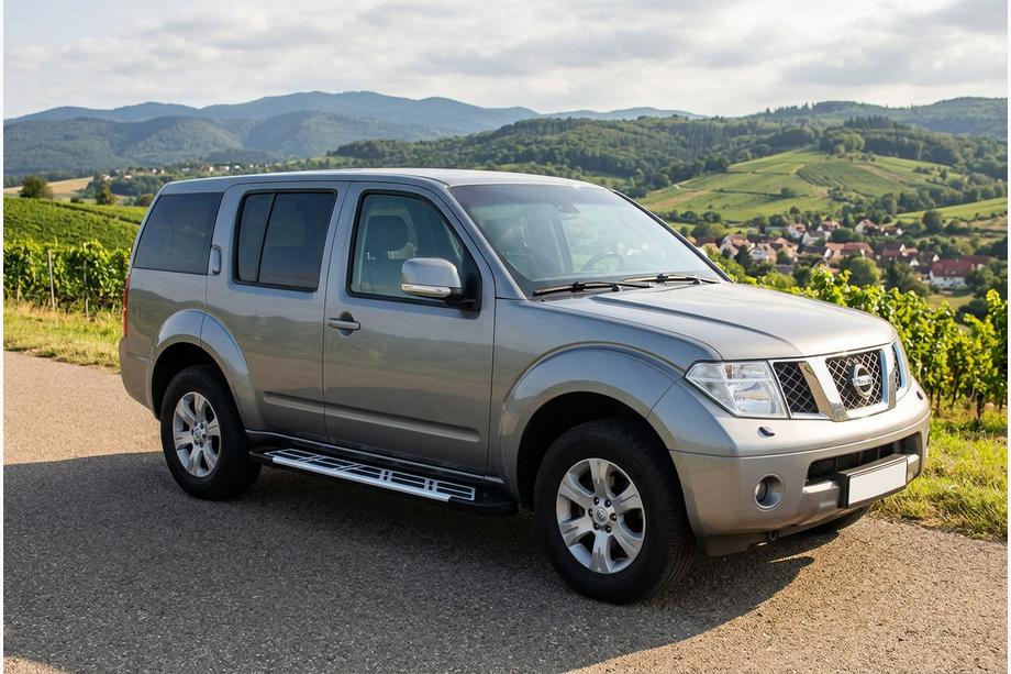 Nissan Pathfinder R51 2005-2014 Estribos Laterales Sunrise (2 uds., Aluminio) Image