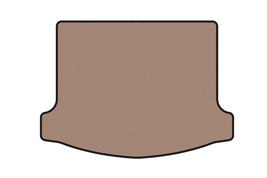 Honda Civic HB 2006-2012 Alfombrilla de goma para maletero Carsuit (HB, 3 puertas, beige) Foto 1