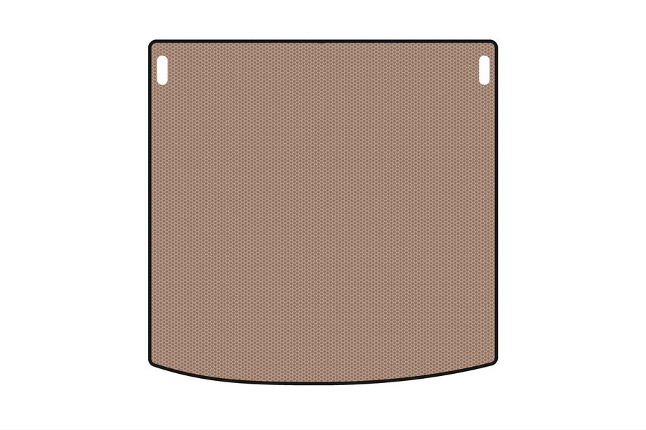 Kia Ceed 2007-2012 Alfombrilla de goma para maletero Carsuit (2009-2012, SW, beige) Foto 1