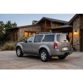 Estribos Laterales RedLine Black (2 uds., Aluminio) Nissan Pathfinder R51 2005-2014 foto 1