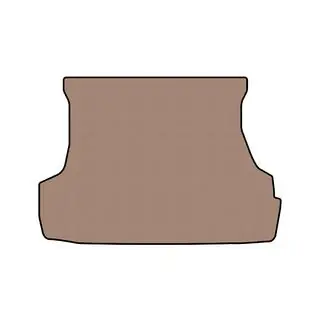 Alfombrilla de maletero de goma Carsuit (hatchback, 5 puertas, beige) foto 1