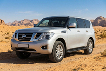 Nissan Patrol Y62 2010-2024 Estribos Laterales Allmond Black (2 uds., Aluminio) foto 2