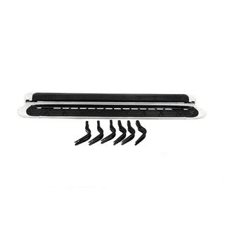 Estribos Laterales OEM (2 uds., Aluminio) Nissan Patrol Y62 2010-2024 foto 2