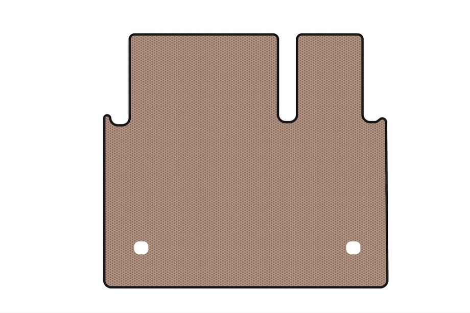 Peugeot Expert 2007-2016 Alfombrilla de maletero de goma Carsuit (2012-2016, 1+1, beige) Foto 1
