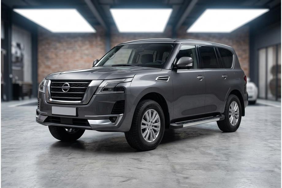 Nissan Patrol Y62 2010-2024 Estribos Laterales RedLine V1 (2 uds., Aluminio) Image