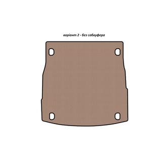 Alfombrilla de maletero de goma Carsuit V-2 (sin subwoofer, beige) Alfa Romeo Stelvio 2016- foto 1