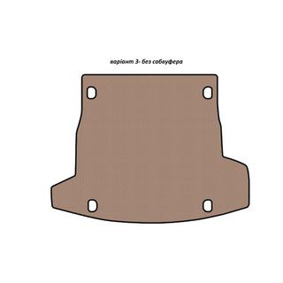 Alfombrilla de maletero de goma Carsuit V-3 (sin subwoofer, beige) Alfa Romeo Stelvio 2016- foto 1