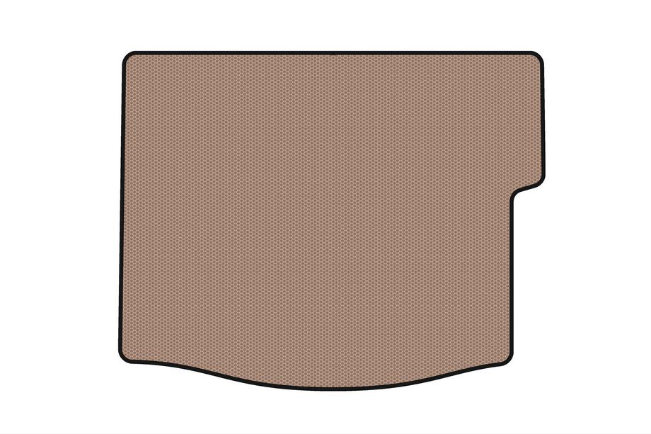 Ford Focus III 2011-2017 Alfombrilla de goma para maletero Carsuit (con subwoofer, HB, beige) Foto 1