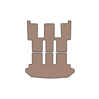 Alfombrilla de goma para maletero Carsuit V2 (Beige) Peugeot 807 2002-2014 foto 1