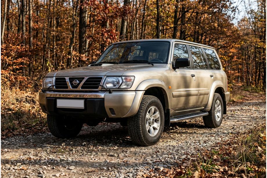 Nissan Patrol Y61 1997-2011 Estribos Laterales Maydos V1 (2 uds., Aluminio y Acero Inoxidable) Image