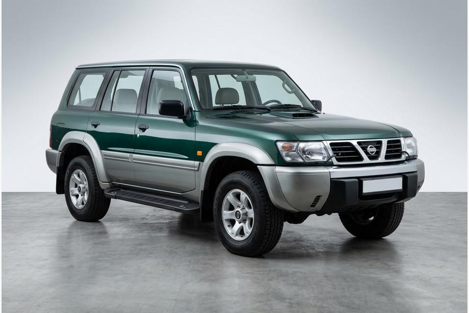 Nissan Patrol Y61 1997-2011 Estribos Laterales RedLine Black (2 uds., Aluminio) Image
