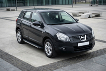 Nissan Qashqai 2007-2010 Estribos Laterales Duru (2 uds., Aluminio) foto 1