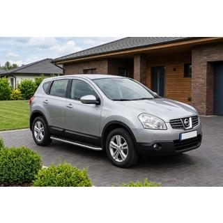 Estribos Laterales Maydos V1 (2 uds., Aluminio y Acero Inoxidable) Nissan Qashqai 2007-2010 foto 1