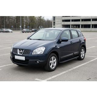Estribos Laterales Bosphorus Black (2 uds., Aluminio) Nissan Qashqai 2007-2010 foto 1