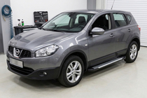 Nissan Qashqai 2010-2014 Estribos Laterales Line (2 uds., Aluminio) foto 1