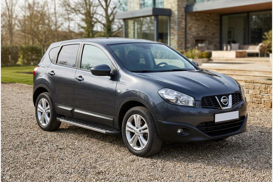 Nissan Qashqai 2010-2014 Estribos Laterales Duru (2 uds., Aluminio) Batalla Larga Foto 1