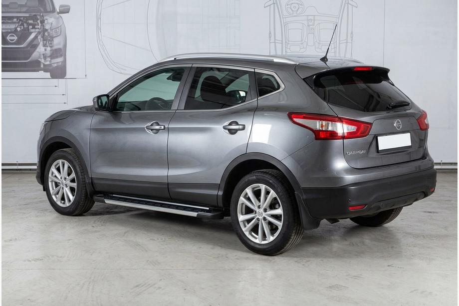 Nissan Qashqai 2014-2021 Estribos Laterales RedLine V1 (2 uds., Aluminio) Image