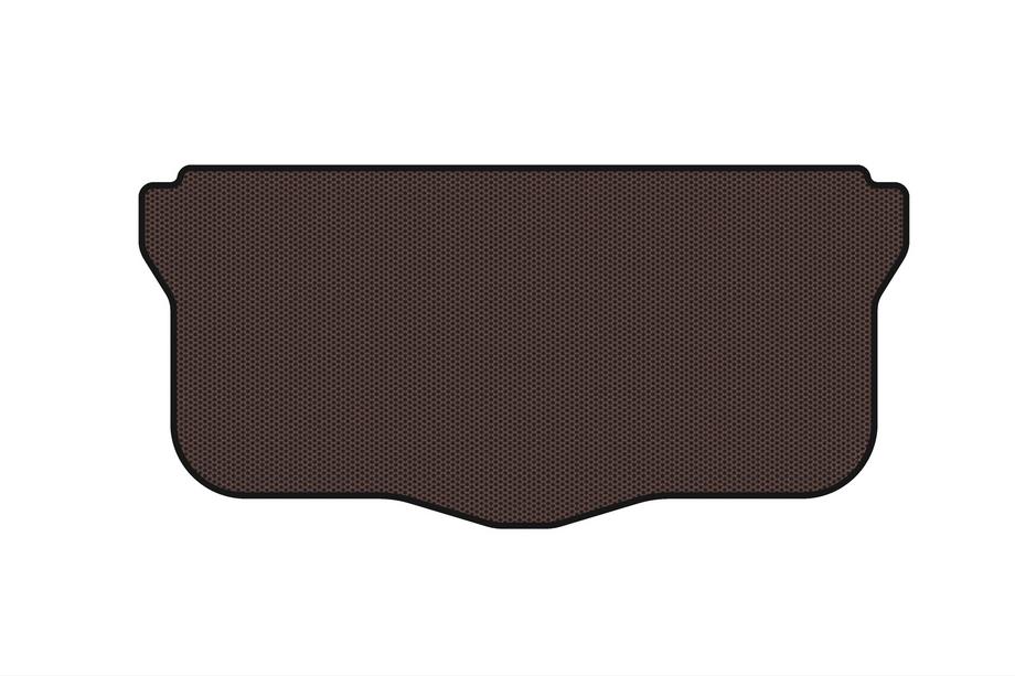 Citroen C-1 2005-2014 Alfombrilla de goma para maletero Carsuit (HB, marrón) Foto 1