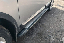 Nissan Qashqai 2014-2021 Estribos Laterales Rainbow (2 uds., Aluminio) foto 3