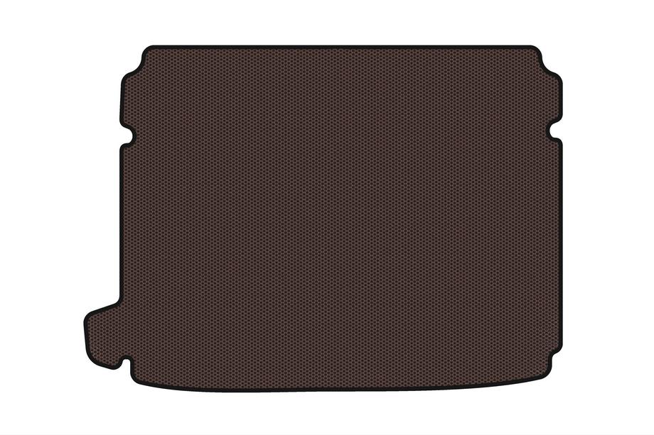 Citroen DS-4 2010-2015 Alfombrilla de goma para maletero Carsuit (HB, Pre-restyling, marrón) Foto 1