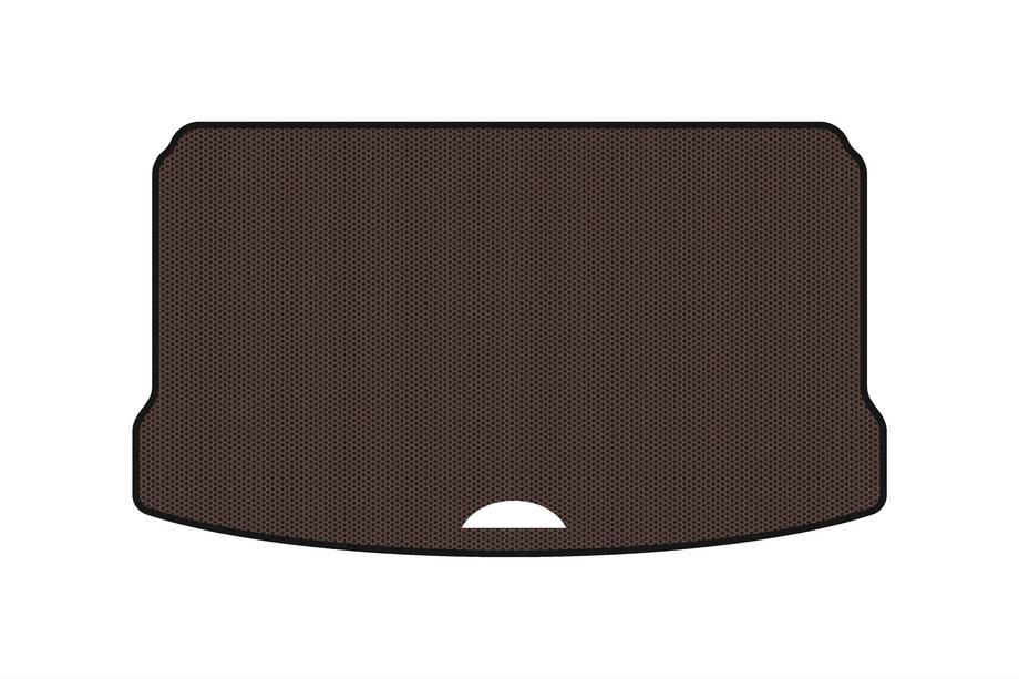 Mini Cooper F55/56/57 2014-2023 Alfombrilla de goma para maletero Carsuit (para S F55, 5 puertas, marrón) Foto 1