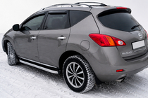 Nissan Murano 2008-2014 Estribos laterales Fullmond (2 uds., aluminio) foto 1