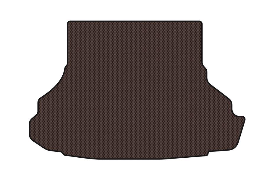 Ford Mustang 2015-2023 Alfombrilla de goma para maletero Carsuit (Coupé, marrón) Foto 1