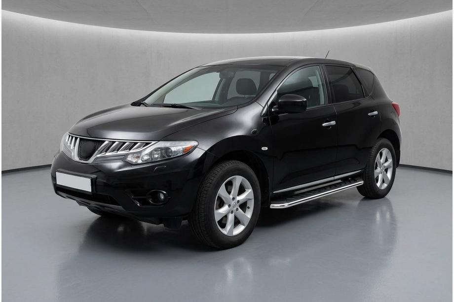 Nissan Murano 2008-2014 Estribos Laterales Maydos V1 (2 uds., Aluminio y Acero Inoxidable) Image