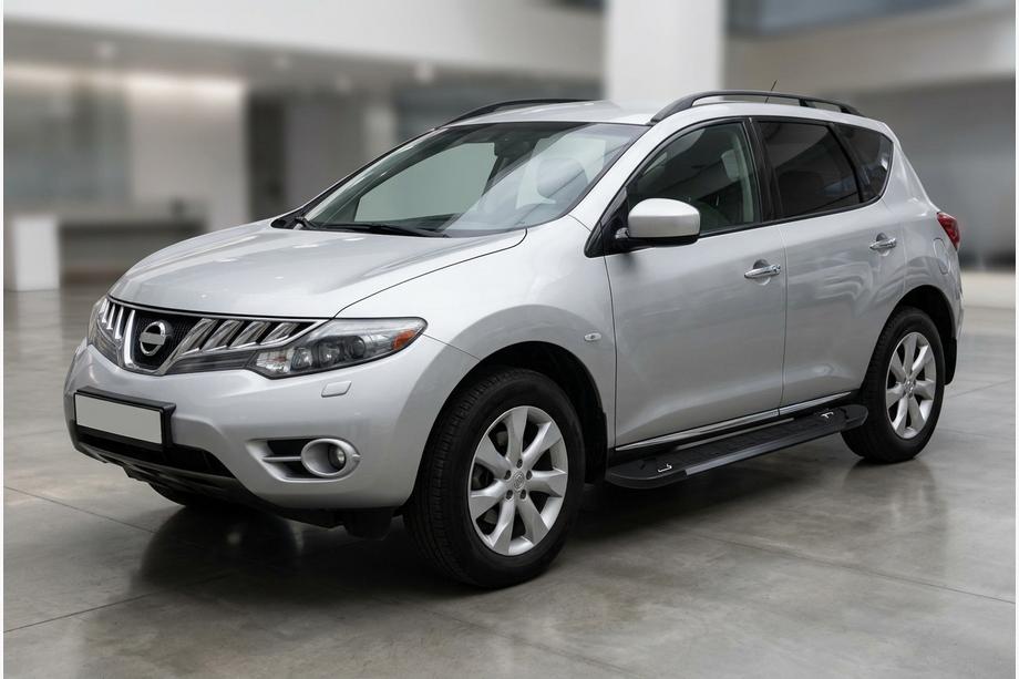 Nissan Murano 2008-2014 Estribos Laterales RedLine Black (2 uds., Aluminio) Image