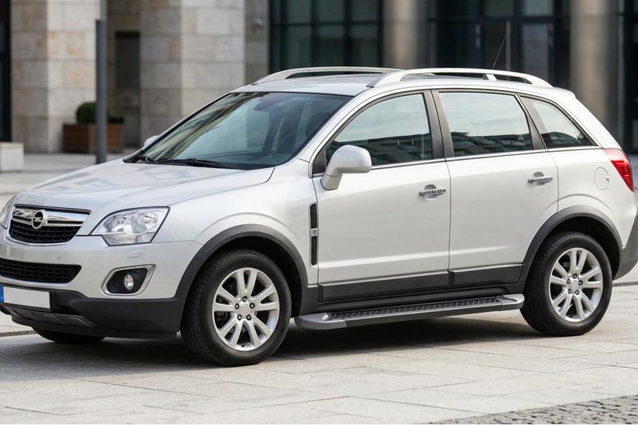 Opel Antara 2006-2017 Estribos Laterales Allmond Black (2 uds., Aluminio) Image