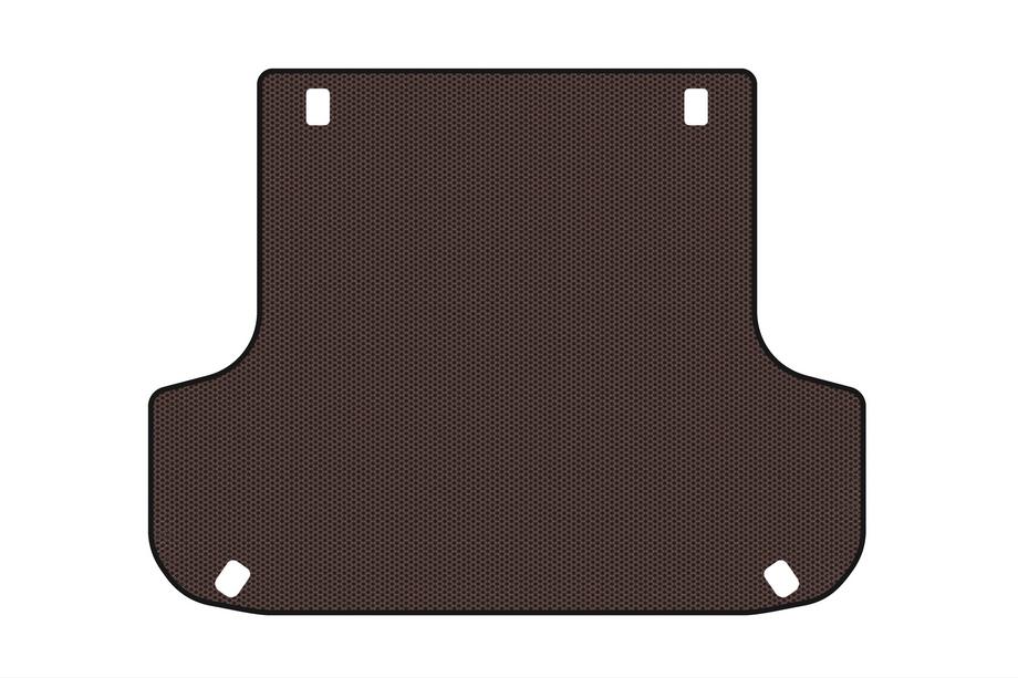 Mitsubishi Pajero Sport 1996-2007 Alfombrilla de goma para maletero Carsuit (Marrón) Foto 1