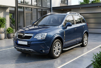 Opel Antara 2006-2017 Estribos Laterales Tayga Grey (2 uds., Aluminio) foto 1